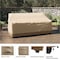 Pure Garden Outdoor Couch Cover - 76x33in Heavy-Duty 600D Polyester Canvas with UV 50+ and Waterproof Backing 50-LG1305 - alternate 8